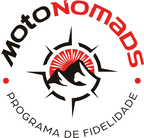 Selo do programa de fidelidade MotoNomads