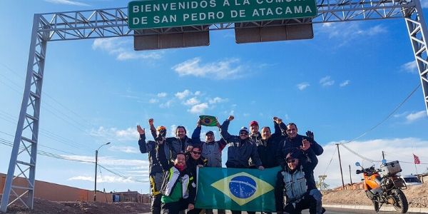 A MotoAtacama no Deserto