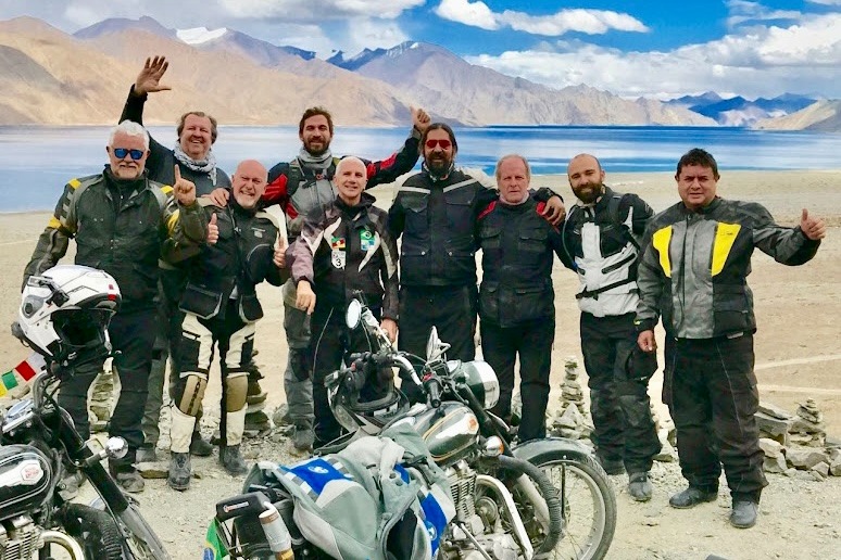 viagem de moto ao Himalaya