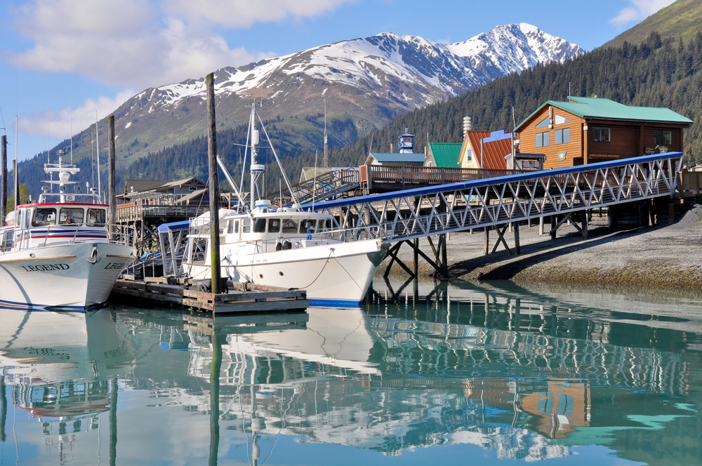 Seward-Alaska-marina-town